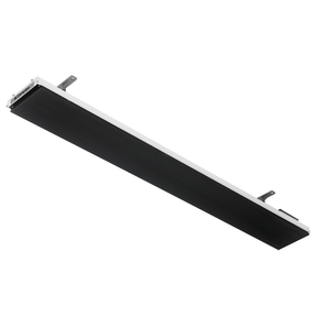 Dimplex DLW Series 36-Inch Black Radiant Infrared Electric Heater - front view