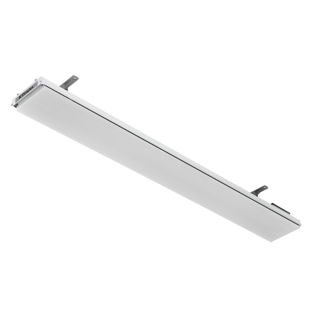 Dimplex DLW Series 36-Inch White Radiant Infrared Electric Heater - front view