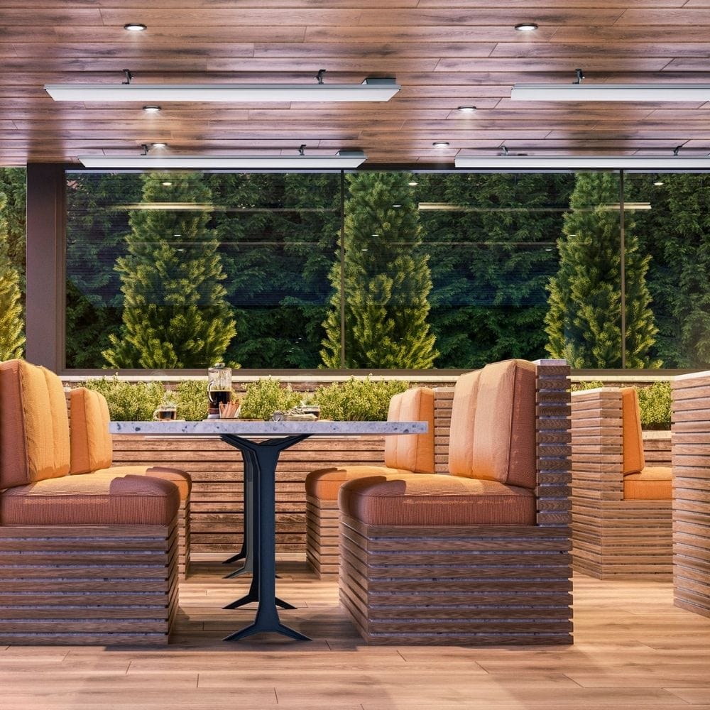 Dimplex DLW Series 70-Inch 3200W 240V White Long Wave Infrared Electric Heater