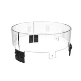 EcoSmart Fire Ark 39-Inch Round Concrete Fire Pit Table - angle view