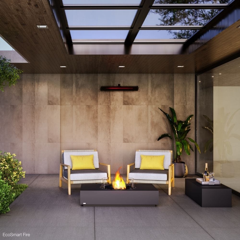 EcoSmart Fire Martini 50 Graphite in Patio