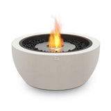 EcoSmart Fire Pod Round Concrete Fire Pit Bowl in Bone
