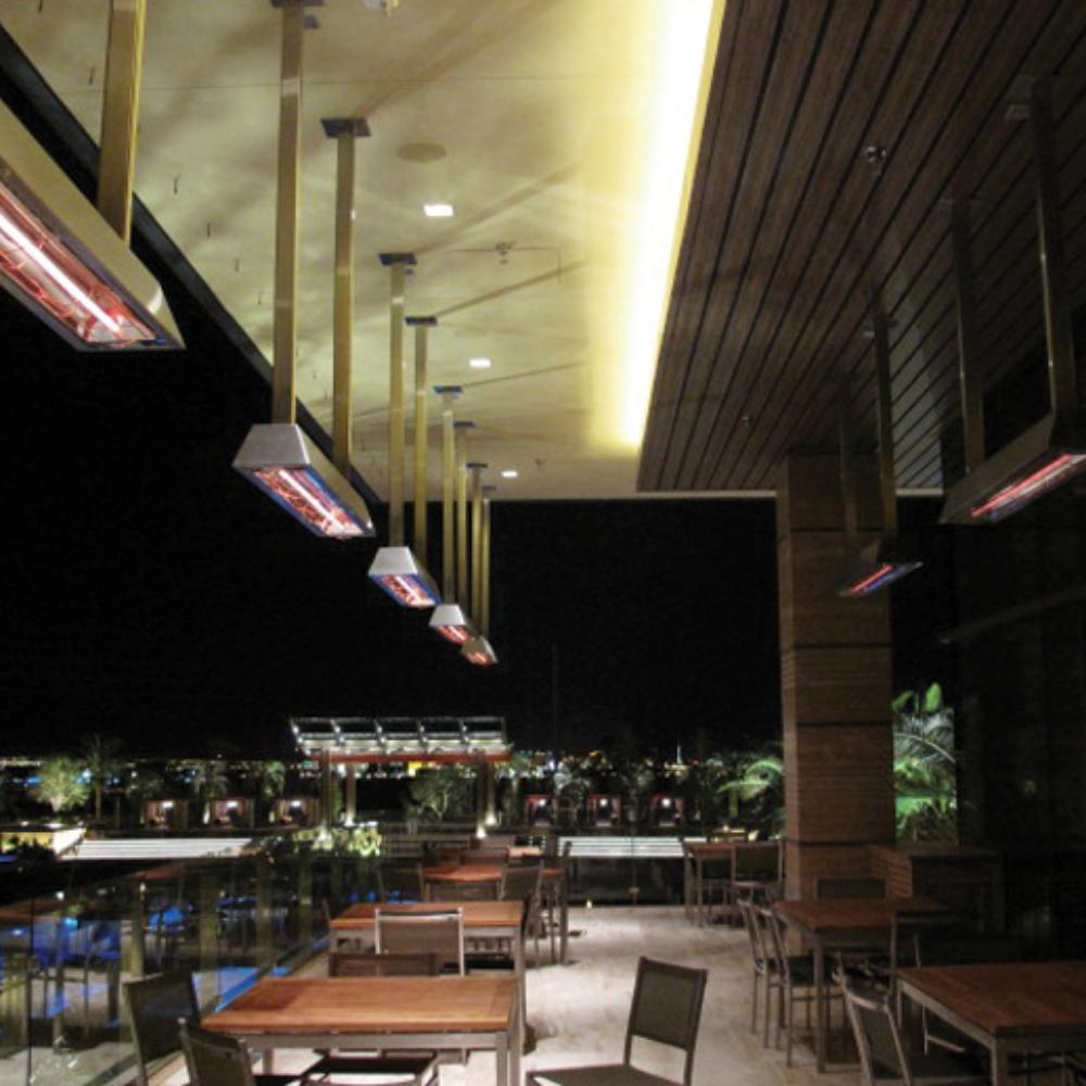 ElectricSchwank Infrared Electric Heaters Ceiling Mounted - detail view