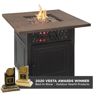 2020 Vesta Awards Winner - Endless Summer DualHeat Donovan 38" LP Fire Pit Table