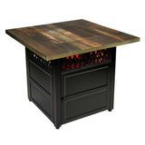 Endless Summer DualHeat Harris 38" LP Fire Pit Table With Table Insert
