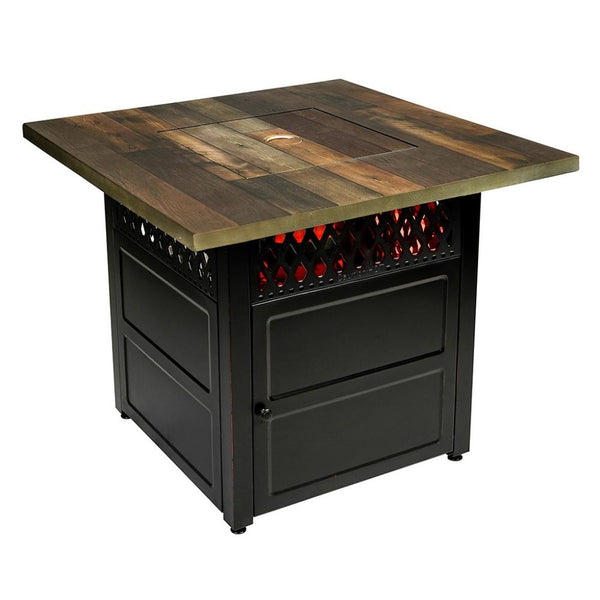 Endless Summer DualHeat Harris 38" LP Fire Pit Table With Table Insert