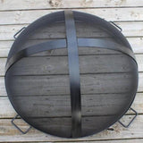 Fire Pit Art 40" Artisan Spark Screen for nepal fire bowl