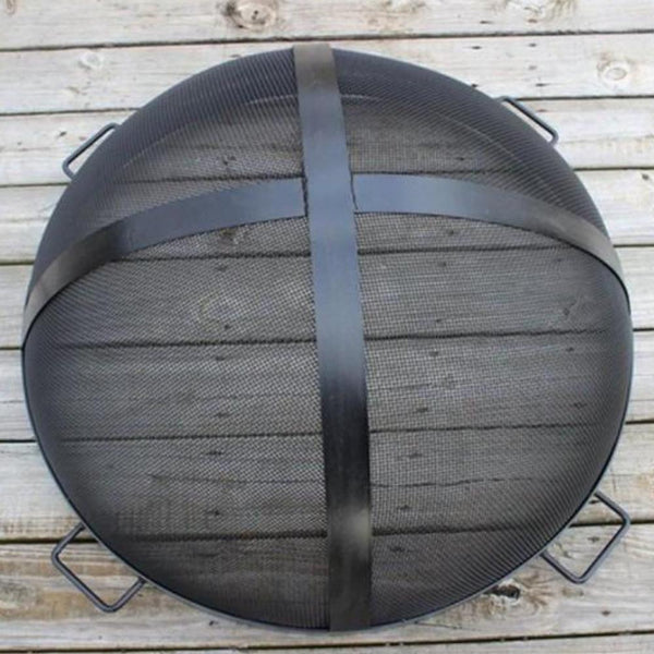 Fire Pit Art 40" Artisan Spark Screen for nepal fire bowl