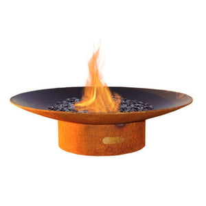 Fire Pit Art Asia - 36" Handcrafted Carbon Steel Gas Fire Pit