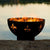 Fire Pit Art Fleur De Lis - 36" Handcrafted Carbon Steel Gas Fire Pit