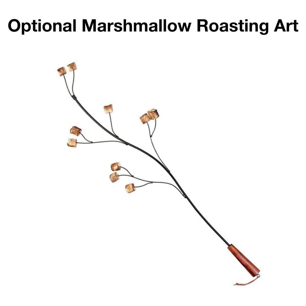Optional Marshmallow Roasting Stick - installation view