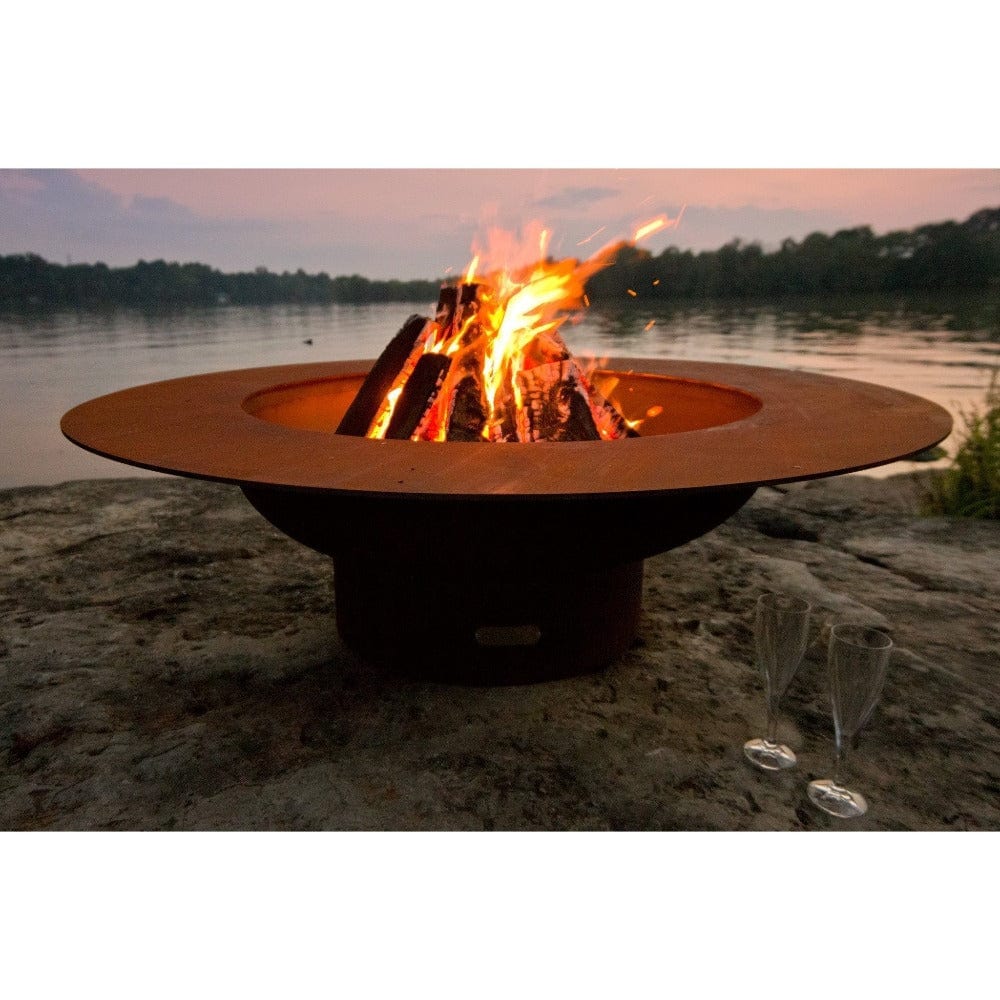 Fire Pit Art Magnum - 54" Handcrafted Carbon Steel Fire Pit (MAG)