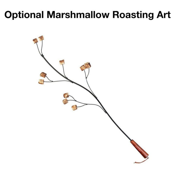 Optional Marshmallow Roasting Stick - installation view