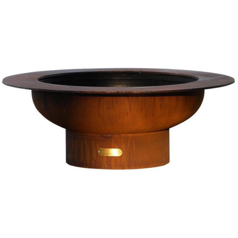 Fire Pit Art Saturn - 40&quot; Handcrafted Carbon Steel Fire Pit (SAT)