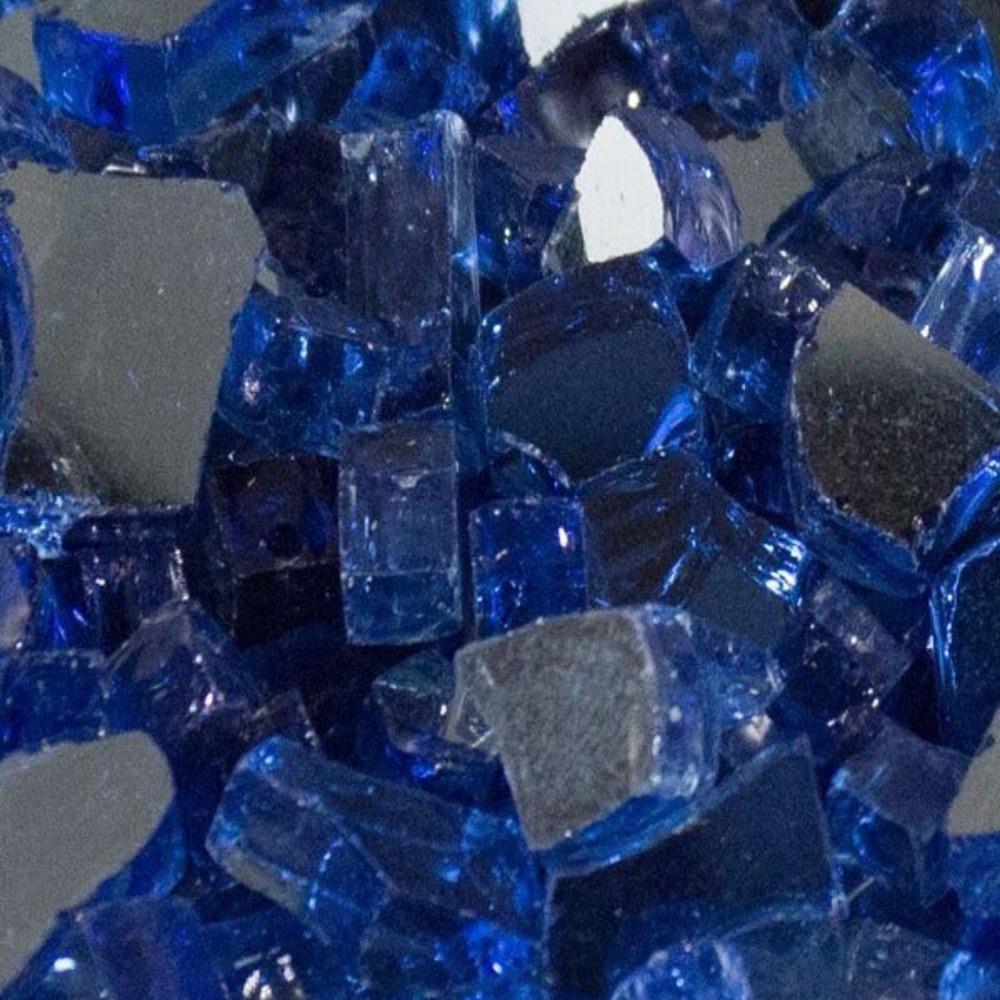 Firegear 1/2&quot;- 3/4&quot; Cobalt Reflective Fire Glass