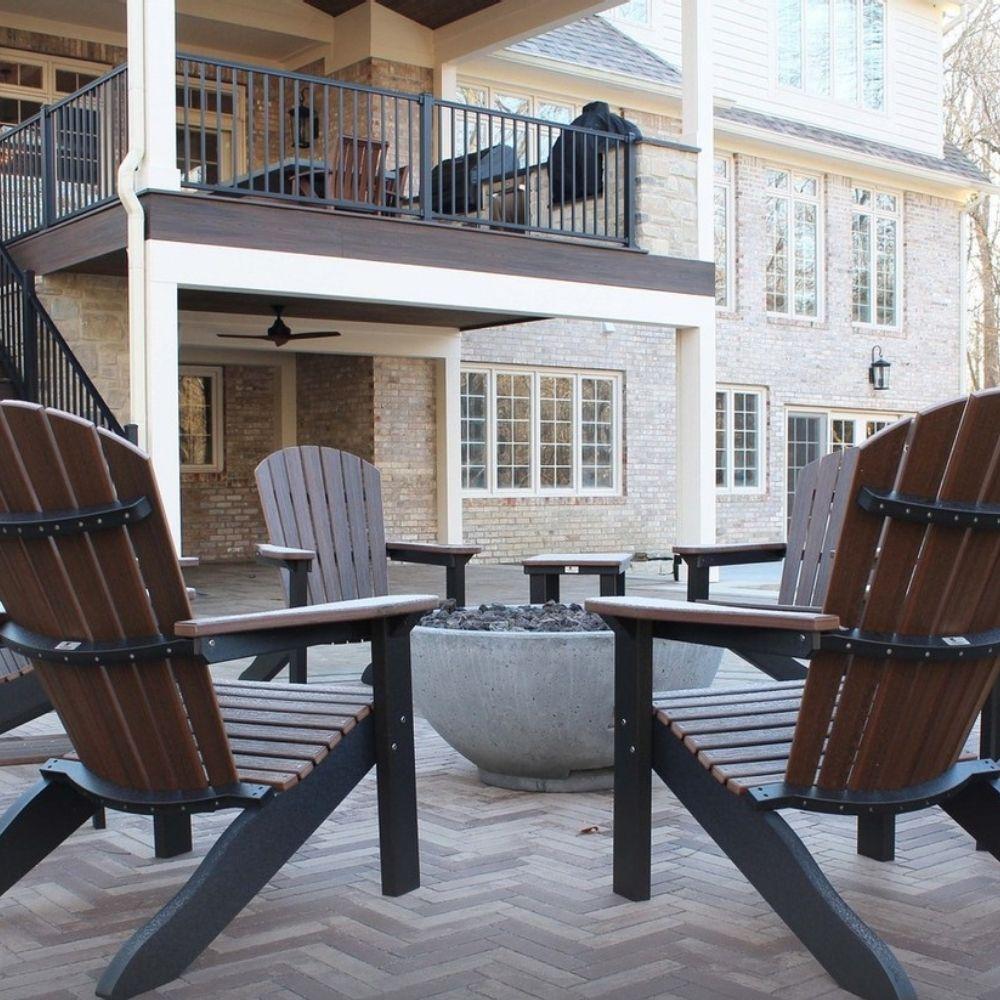 Firegear Sanctuary 30-Inch Round GFRC Gas Fire Bowl