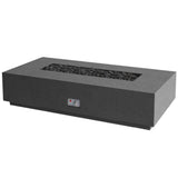 Firegear Sanctuary 76" Slate Rectangular GFRC Gas Fire Pit Table