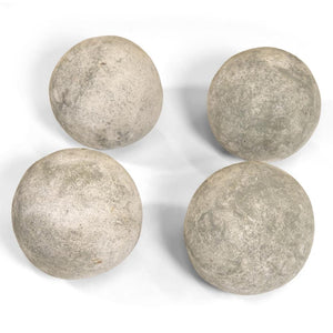 Grand Canyon 6" Silver Cannon Balls for Gas Burners and Log Sets