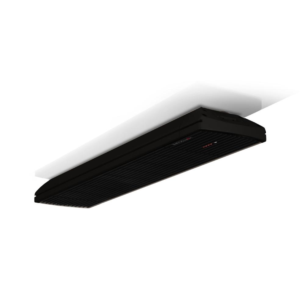 Heatscope Spot 1600W Electric Patio Heater in Black - angle view