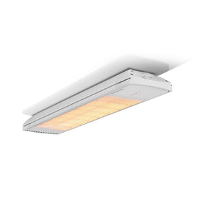 Heatscope Spot 35"White Electric Heater with People Outdoors