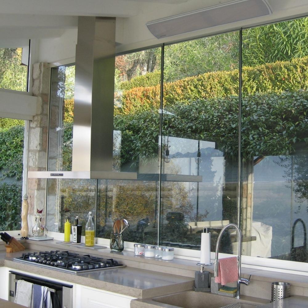 Heatscope Vision 65&quot; White Electric Heater in Kitchen