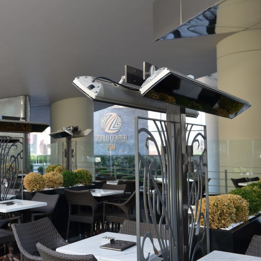 Heatscope Vision 65&quot; Black Installed Indoors