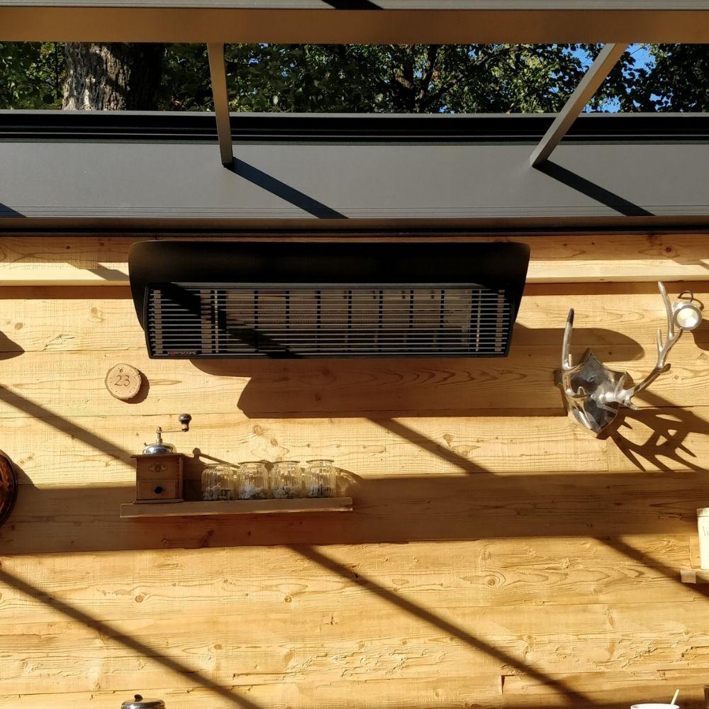 Black Spot 2800W Heater with Weather Shield