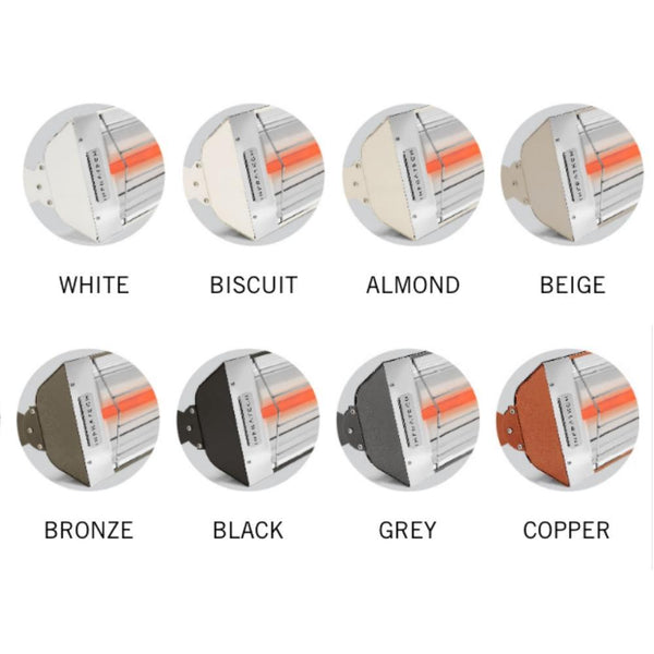 Infratech C Series Custom Color Options - installation view
