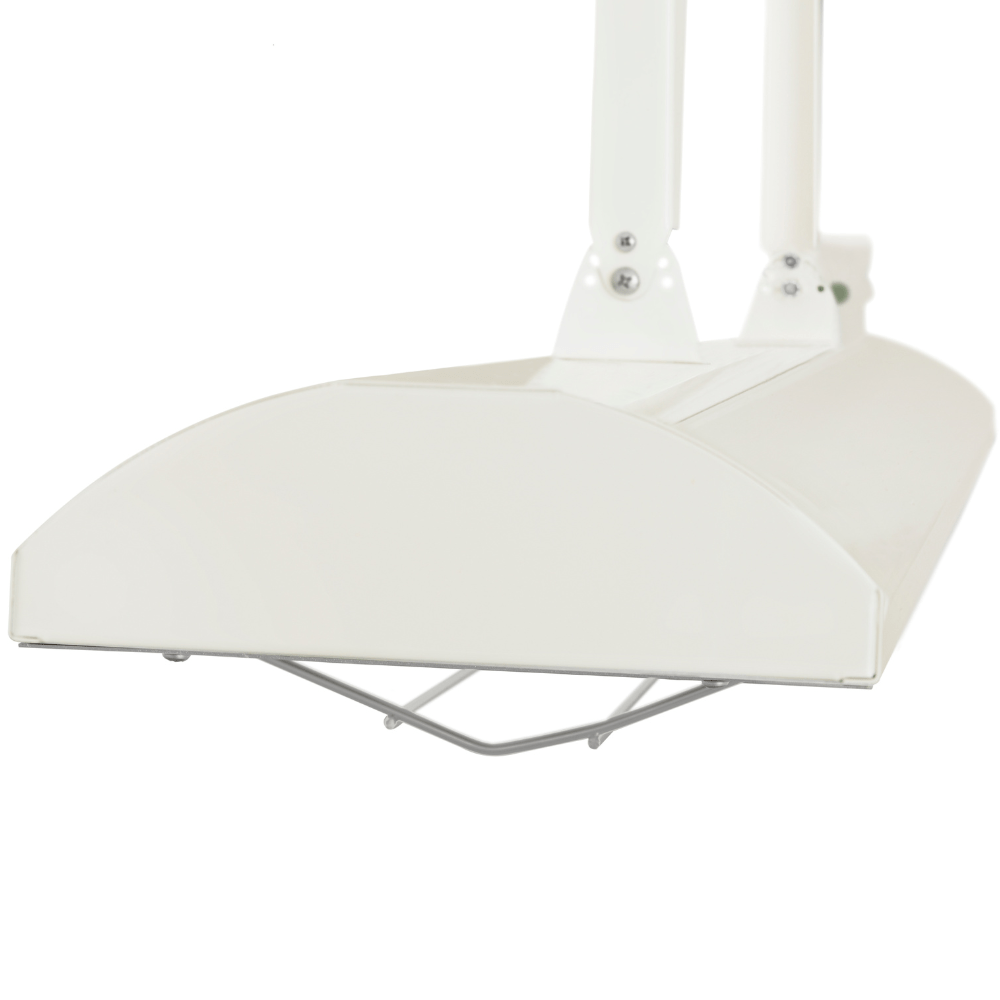 Infratech White Drop Pole Mounting Kit Faced Down