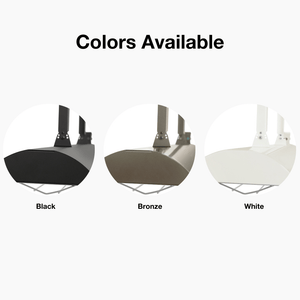 Colors available for the infratech drop pole mounting kit