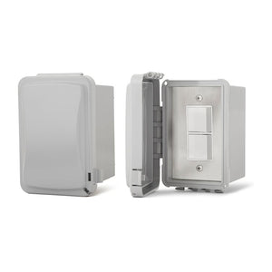 Infratech Duplex Stack Switches for Single Heater, Surface Mount for Outdoor Exposed Area