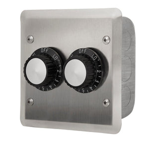 Infratech INF Input Regulators for Dual Heaters, In-Wall Covered Area