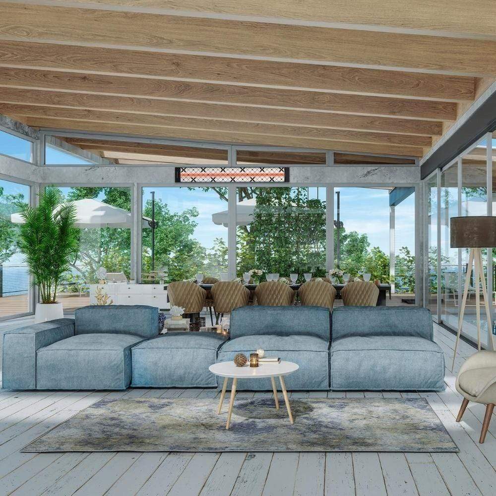 Infratech Motif Craftsman Decorative Fascia Kit in open area