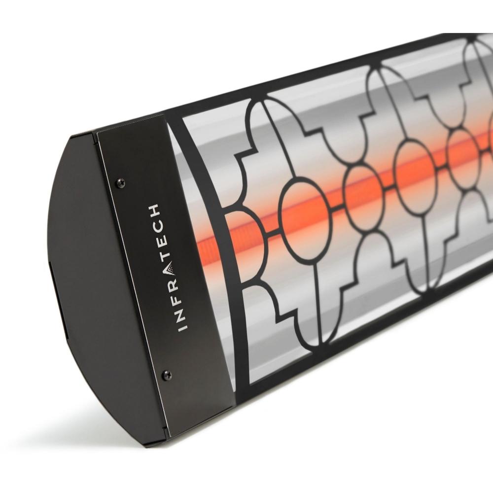 Infratech Motif Mediterranean Decorative Fascia Kit in Black Detail