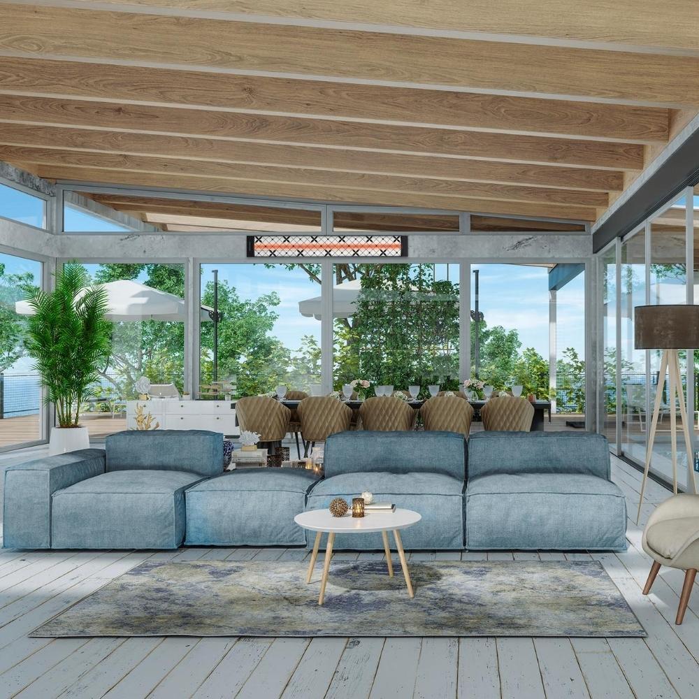 Infratech Motif Traditional Decorative Fascia Kit in Stainless Steel