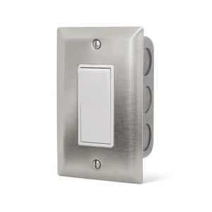 Infratech Simple On/Off Switches for Single Heater, In-Wall Covered Area Installation