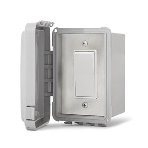 Infratech Simple On/Off Switches for Single Heater, Surface Mount Exposed Outdoor Area Installation