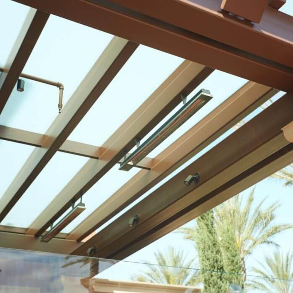 Infratech SL Series 29&quot; Single Element Infrared Electric Heaters Ceiling Mounted