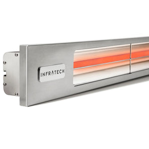 Infratech SL Series 29 1/2" Single Element Infrared Electric Heater in Silver