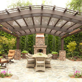 Infratech SL Series 42" Single Element Infrared Electric Heater in Outdoor Patio