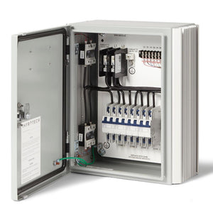 Infratech Solid State Controls - Relay Panel Angled View