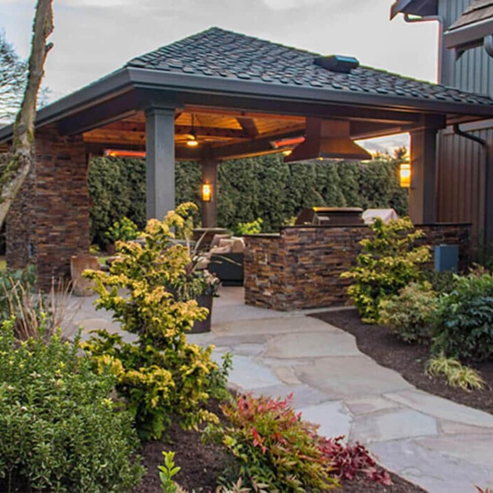 Infratech W Series 33" Single Element Stainless Steel Electric Heater