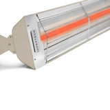 Infratech W Series Single Element Stainless Steel Electric Heater in Beige - angle view