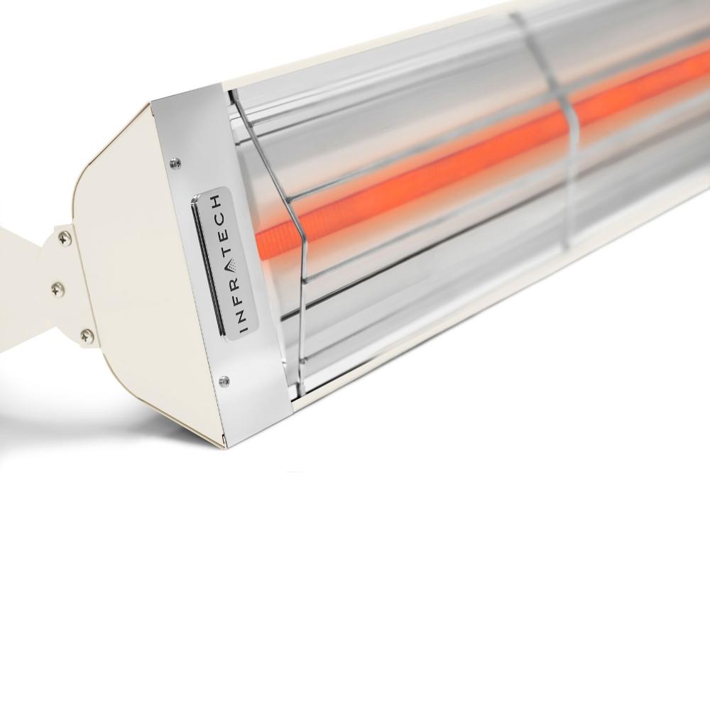 Infratech W Series Single Element Stainless Steel Electric Heater in Biscuit