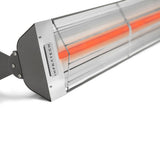 Infratech W Series Single Element Stainless Steel Electric Heater in Grey - angle view