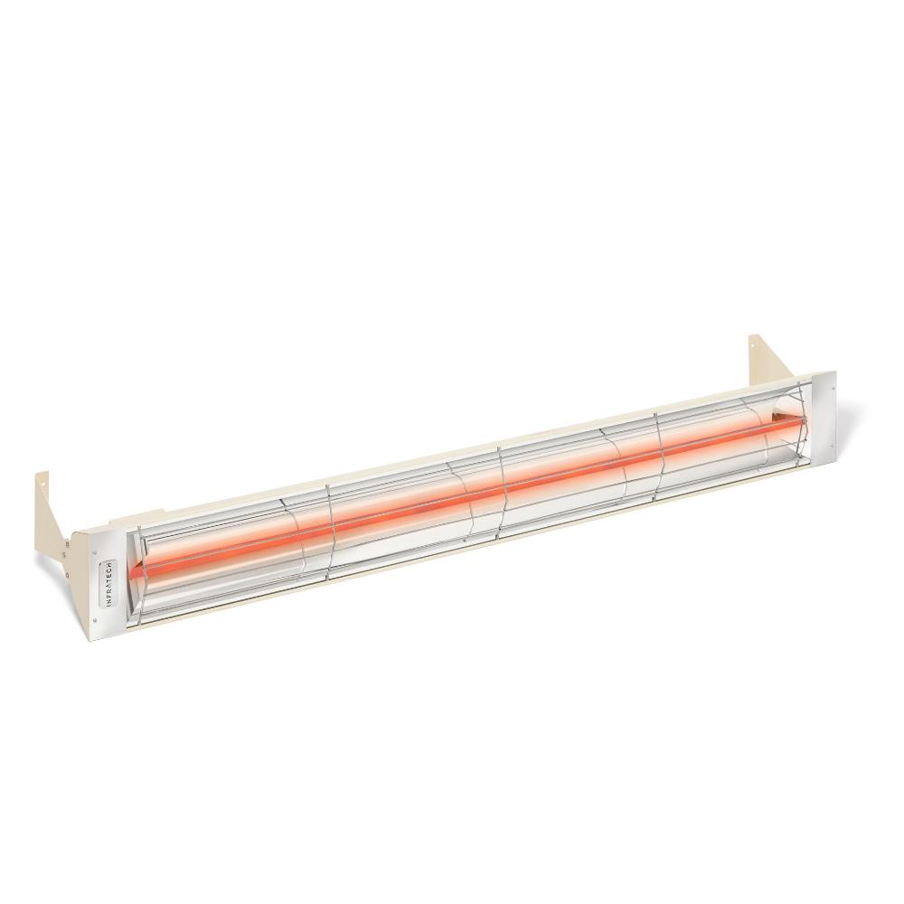 Infratech W Series 61" Single Element Stainless Steel Electric Heater in Almond - feature detail