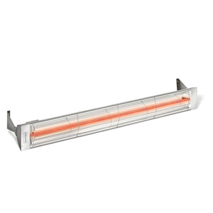 Infratech W Series 61" Single Element Stainless Steel Electric Heater in Grey