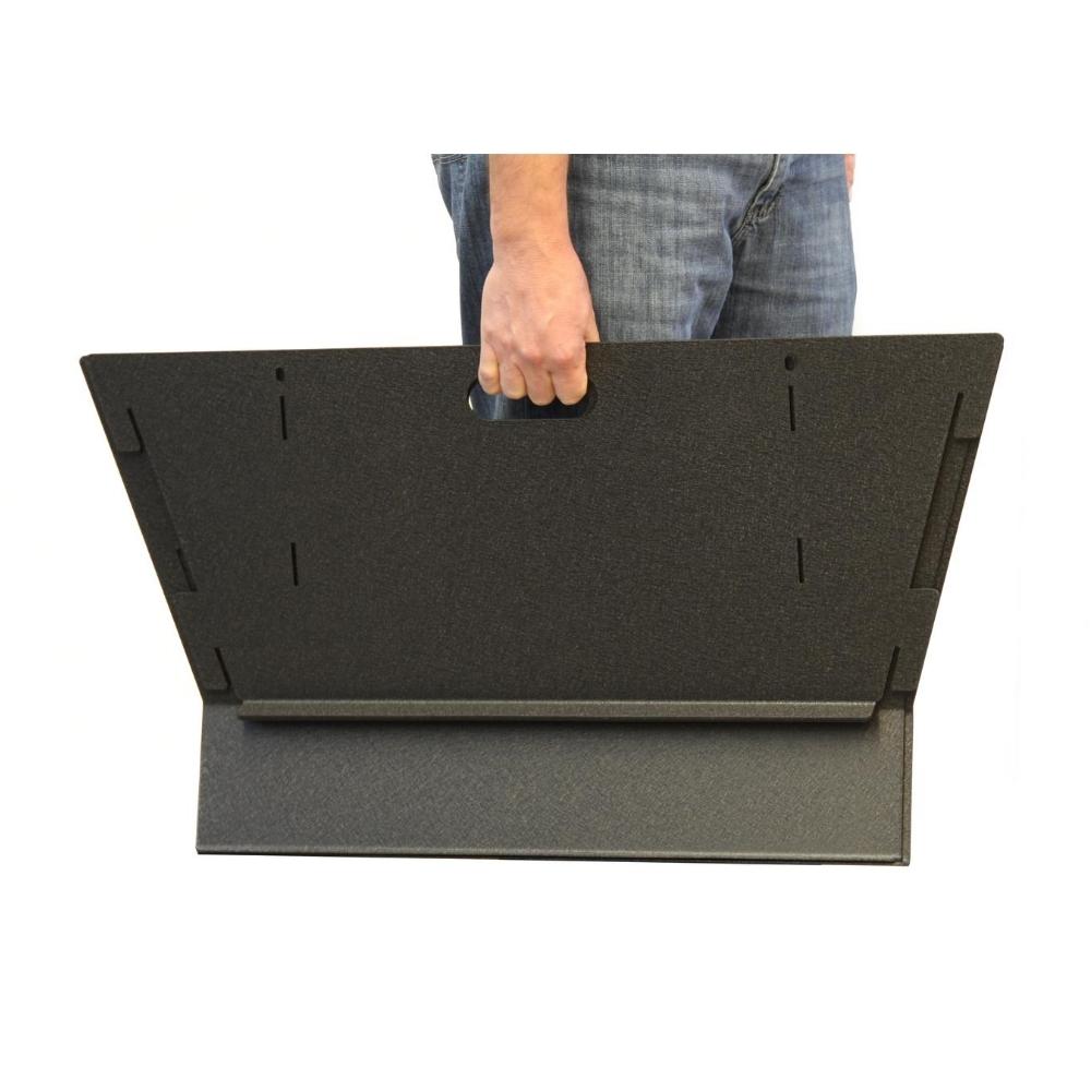 Modern Blaze Collapsible 30&quot; Square Portable Fire Pit