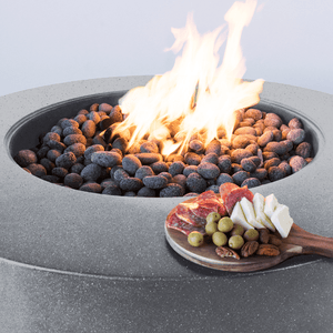 Propane circular fire pit deals