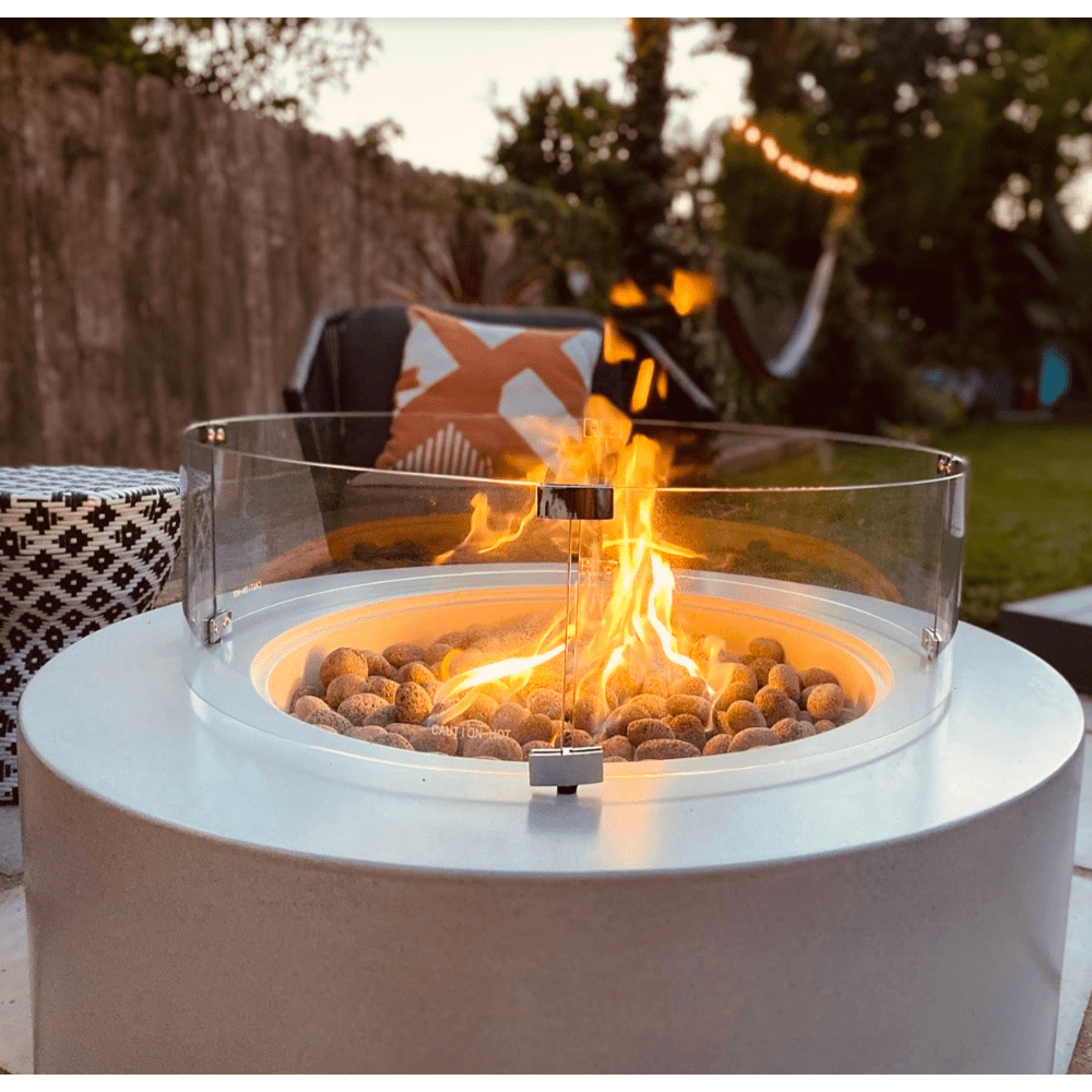 Round propane tank fire pit deals